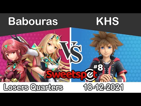 Sweetspot #8 - Babouras (Pyra/Mythra, Fox) vs KHS (Sora) LQ - SSBU