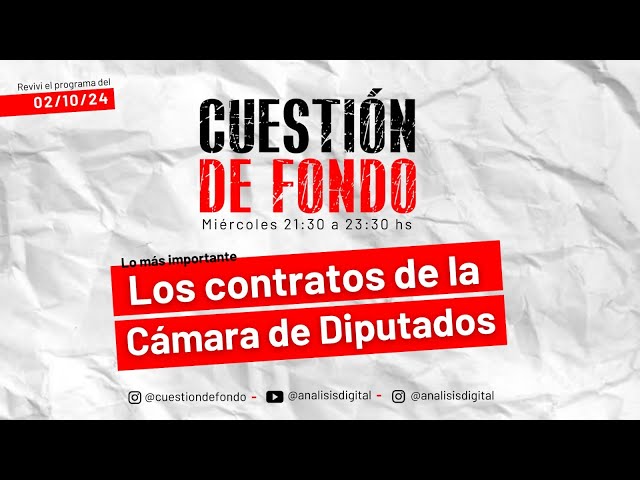 CUESTIÓN DE FONDO | 02-10-24