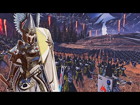 High Elves vs Chaos  Total War Warhammer 3 The Last Hope