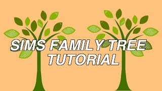 Sims Family Tree | GIMP Tutorial (OUTDATED)