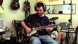 Smooth Jazz Guitar Solo Improv #3 (by Ely Jaffe) Woohoo!