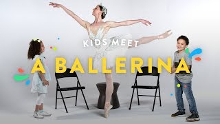 Kids Meet a Ballerina | Kids Meet | HiHo Kids