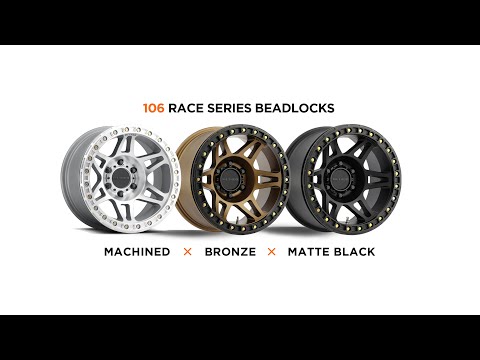 Machined 106 Race Series beadlock wheel