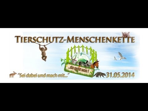 SfT Kandel & Karlsruhe machen mit bei der Tierschutz-Menschenkette