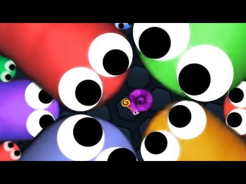 Slither.io Giant Pro Snake vs Tiny Troll Snakes Epic Slither.io Gameplay