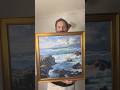 It Took Me 20 Hours To Paint This Seascape Seascapepainting Oilpainting Artreveal