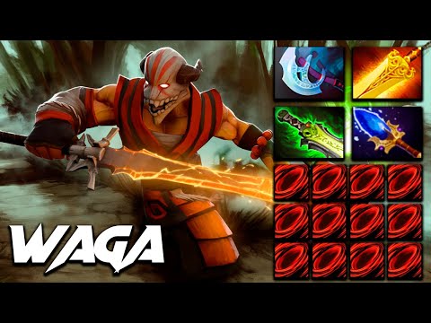 Waga Juggernaut Furious Blademaster - Dota 2 Pro Gameplay [Watch & Learn]