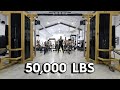 Moving 50,000 LBS of Gym Equipment Into My Home Gym