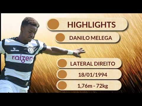 Danilo Melega - Lateral Direito (Right Back) - Highlights 2017/2018