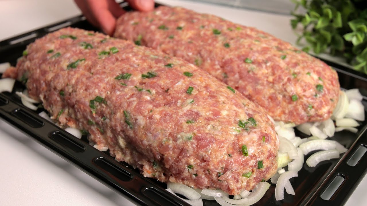 Lecker Hackbraten mit Kartoffeln in Sahne - Einfache Rezepte Lecker Hackbraten mit Kartoffeln in Sahne - Einfache Rezepte