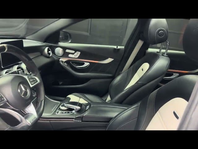 2017 MERCEDES-BENZ MERCEDES-AMG C-CLASS SEDAN V8, TWIN TURBO, 4.0 LITER C 63 S AMG SEDAN 4D