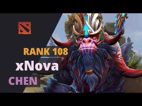 xNova (Rank 108) plays Chen Dota 2 Full Game