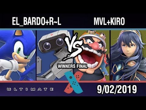 [SmashxRamboot Ultimate #3] El_Bardo+Robo~Luigi Vs. MVL+Kiro - Winners Final