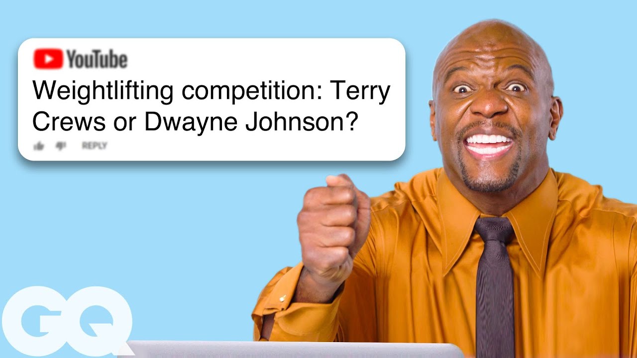 Terry Crews Replies to Fans on the Internet | Actually Me | GQ