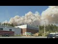 Forest fires in Upper Tantallon, Nova Scotia force residents to flee