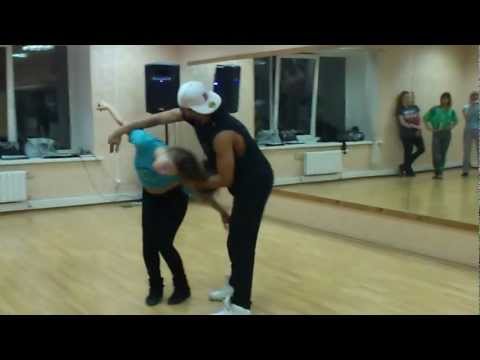 Zouk Class 22.03.12 Intermediate - Wakko Oliviér & Маша Величкина