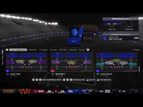 TTT26 league Washington CPU vs Dallas