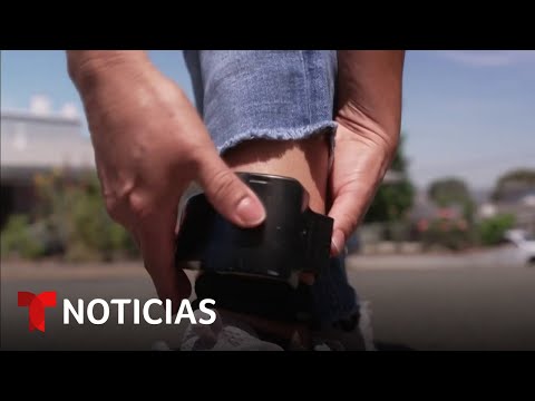ICE ordena colocar grilletes electrónicos a más de 180,000 inmigrantes | Noticias Telemundo