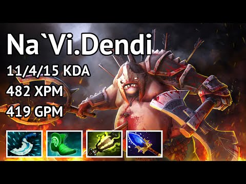 Dota Memories Na`Vi.Dendi - Pudge highlights - Game 3247204202 - Dota 2