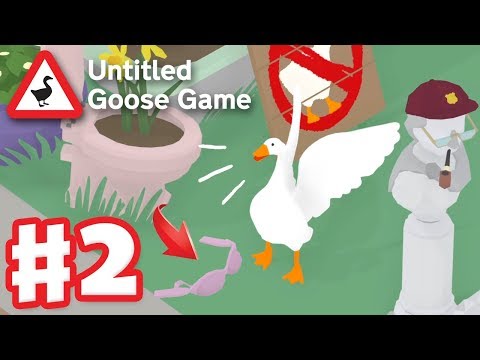 Stealing Her Bra and Admiring Her Bust! - Untitled Goose Game - Gameplay Walkthrough Part 2 (PC) - YouTube