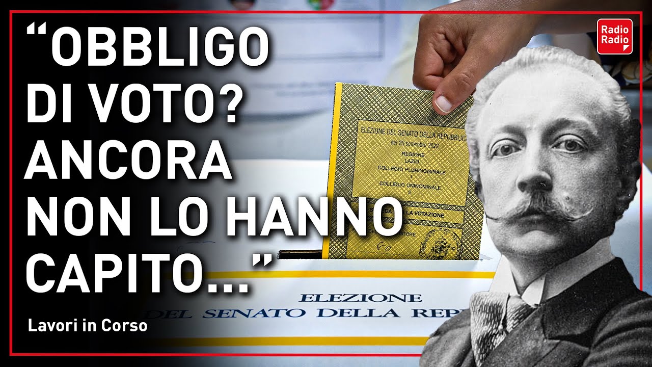 "ORA PARLANO DI OBBLIGO DI VOTO QUELLI DELL'ABOLIZIONE DEL SUFFRAGIO UNIVERSALE" ▷ BONI CASTELLANE