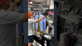 How shirts get pressed & ironed at the dry cleaner #behindthescenes