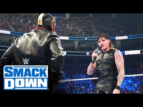 Rey Mysterio dodges his son Dominik Mysterio: SmackDown, March 10, 2023