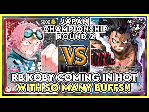 [Japan Championship R2] RB Koby Coming In Hot With So Many Buffs!