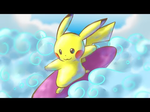 GLITCH - Como Conseguir um PIKACHU COM SURF na "RAÇA"!!!