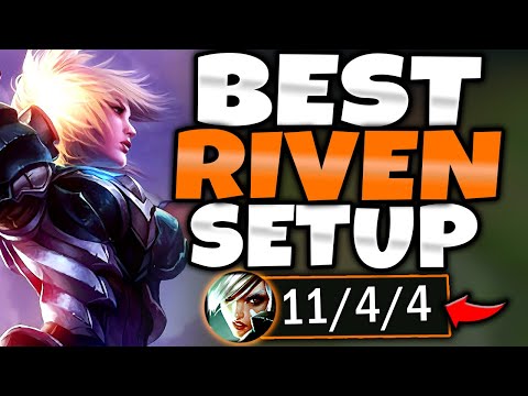 THE BEST RIVEN SETUP TO USE RIGHT NOW IN SEASON 12 (ABUSE THIS) - S12 Riven TOP Gameplay Guide