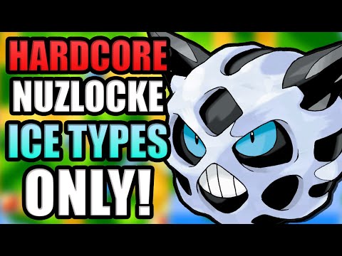 Pokémon Emerald Hardcore Nuzlocke - Ice Types Only! (No items, no overleveling)