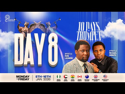 PROPHETIC PRAYER CONTACT || 10 DAYS OF TRUMPET || 14TH JANUARY 2026