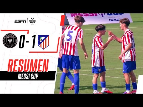 PENAL ATAJADO Y TRIUNFAZO DEL ATLETI EN LA MESSI CUP | Inter Miami 0-1 Atl. Madrid | RESUMEN