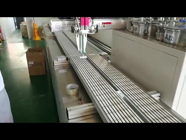 High Accuracy Automatic Two Components Silicone, Epoxy, PU Two-Parts Material Automatic Mixing and Potting Machine for LED Lighting and PCBA