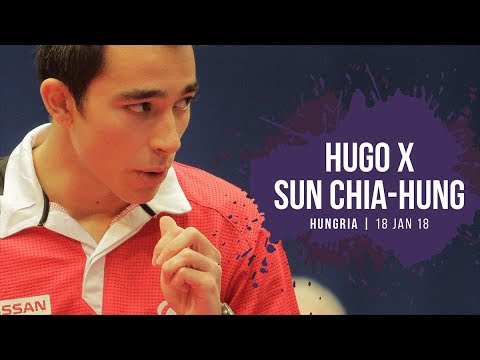 Hugo Calderano vs. Sun Chia-Hung - Tênis de Mesa