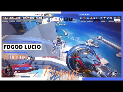 FDGOD LUCIO POV Playoffs | Paris Eternal vs Atlanta Reign | Full Match | OWL Season 2020