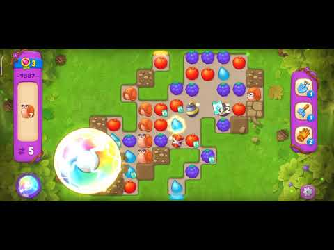 Gardenscapes level 9887 super hard level