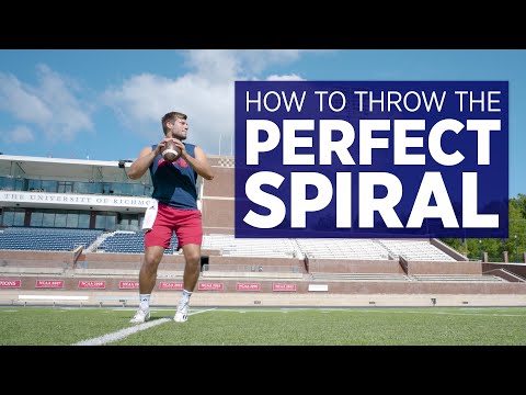 How do you throw the perfect spiral?