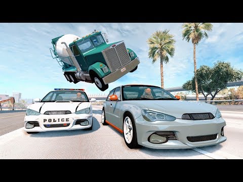 Realistic High Speed Crashes #28 - BeamNG Drive