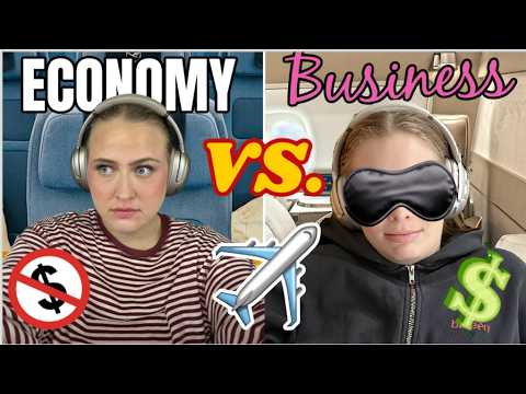 ECONOMY VS. BUSINESS-CLASS til Bangkok/ med Melissa