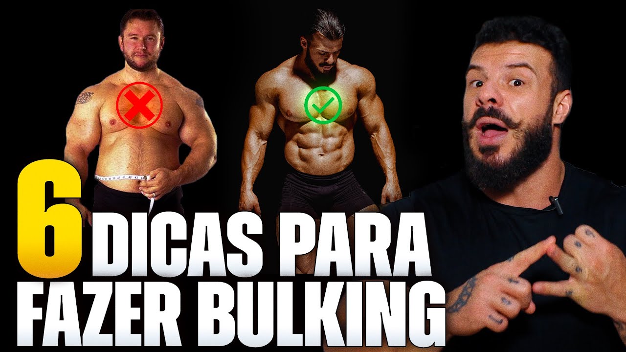 6 Dicas Construir Músculo SEM Engordar (BULKING LIMPO)