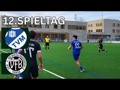 SAISON 2022/ 2023: KREISLIGA A2: SPIELTAG 12: TV MÖGLINGEN VS VFB TAMM (27.11.22)