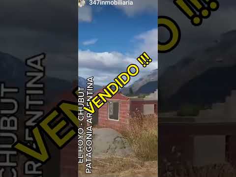 🍀347 inmobiliaria VENDIO !!!🍀.     (033) Terreno en El Hoyo, Chubut.
