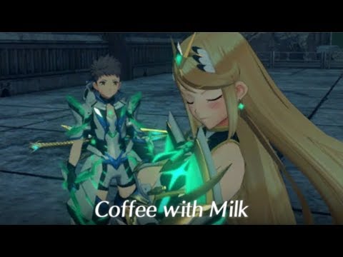 Xenoblade Chronicles 2 - Coffee with Milk Cutscene! HQ