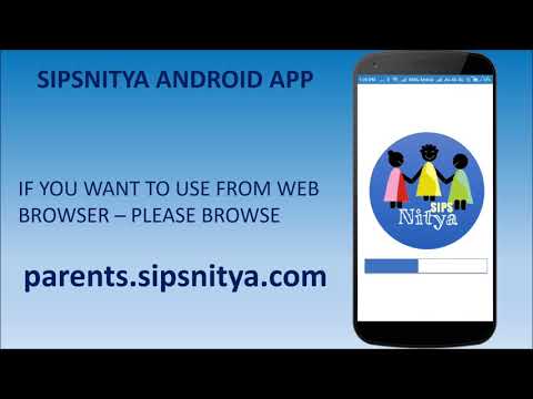 Sipsnitya Parent Portal Android App Installation Tutorial