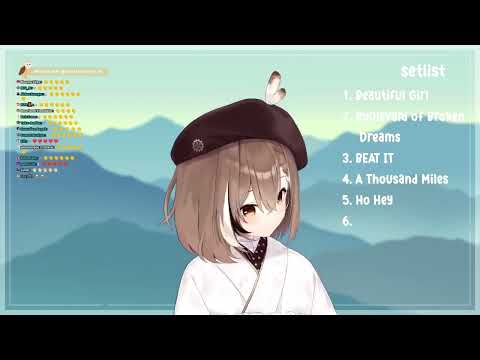 Nanashi Mumei - She drink water 22012022