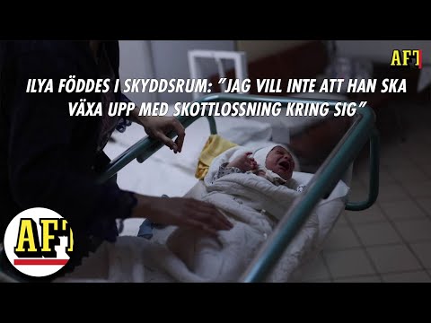 Här föds barnen i ett skyddsrum – medan bomber faller utanför