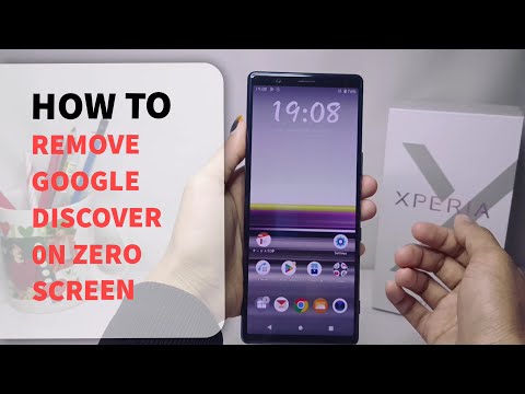 How To Remove Google Discover From Home Screen Sony Xperia