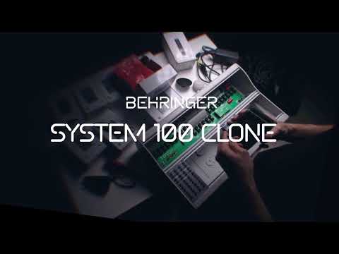 Behringer System 100 Clone with TipTop Audio Mantis Case and Carry Backpack System 100 Full Build 2025 - Gray image 23