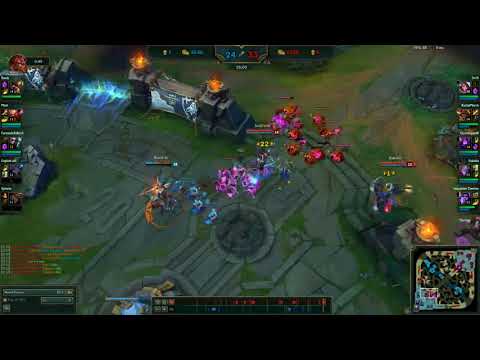 FIORA VARUS TARIC VS EKKO GRAGAS ASH BLITZCRANK KLED